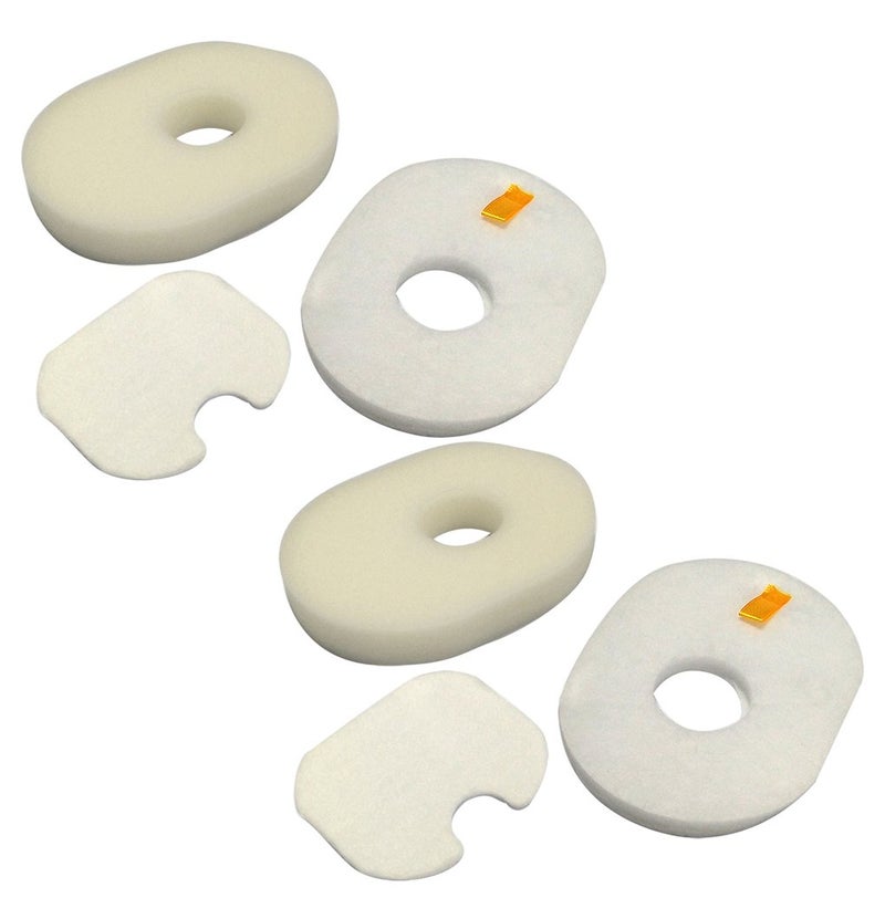 GIBTOOL 2 Pack Filter Replacement for Shark Rocket Vacuum filter, Compatiple with HV300, HV300W, HV300C, HV301C, HV301, HV303, HV305, HV310, XFFV300, UV450 Foam & Felt Filter Kit - Image 1